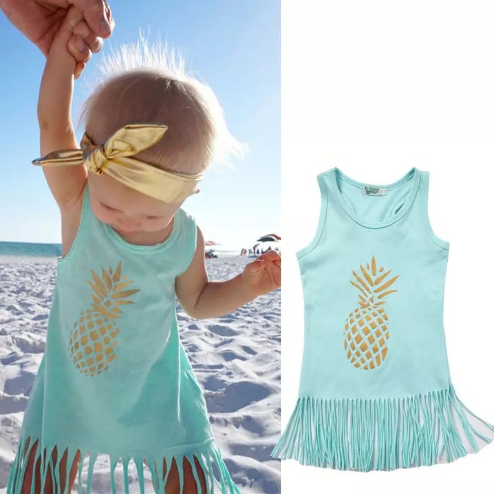 Pineapple Dress, Swimsuit Cover Up